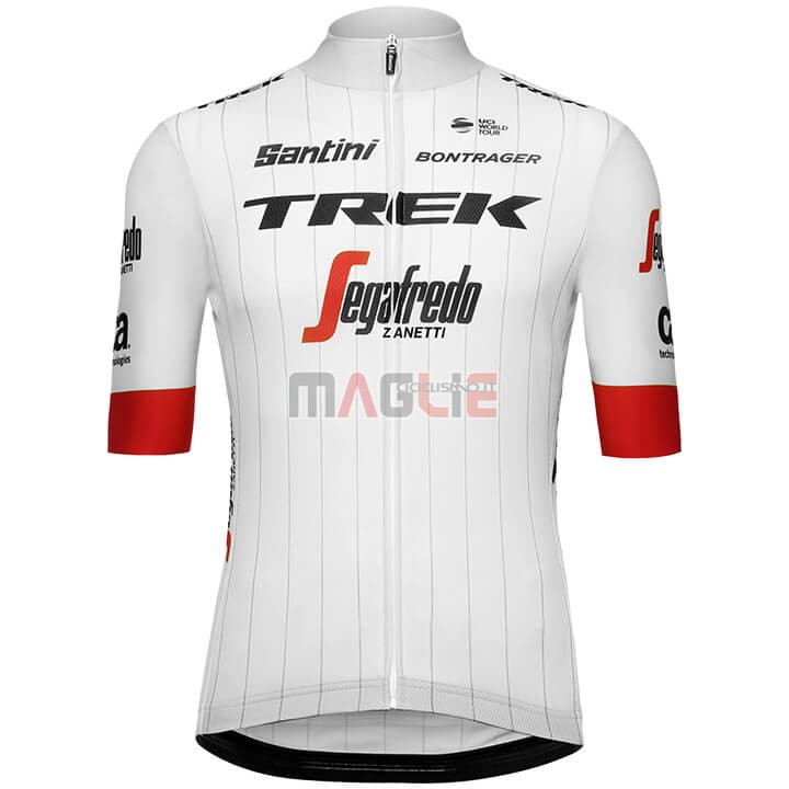 Maglia Trek Segafredo ML 2018 Tour de France Bianco Rosso
